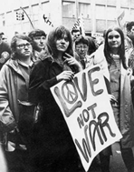 Hippies against the war