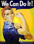 Rosie the Rivet, symbol of women's strength